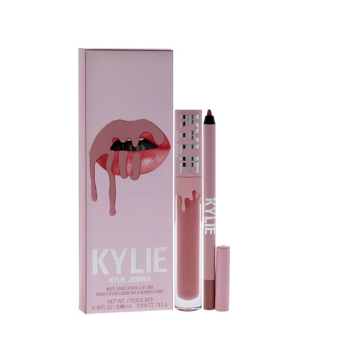 KYLIE JENNER MATTE LIP KIT #300 KOKO K 2 PCS SET: 0.10 MATTE LIQUID LIPSTICK + 0.03 PENCIL LIP LINER