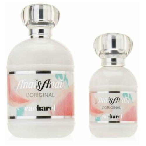 CACHAREL ANAIS ANAIS 2 PCS SET FOR WOMEN: 3.4 EAU DE TOILETTE SPRAY FOR WOMEN + 1 OZ EAU DE TOILETTE SPRAY