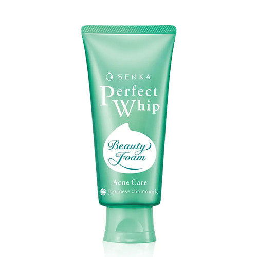SHISEIDO SENKA PERFECT WHIP ACNE CARE 4.23 FOAMING CLEANSER JAPANESE CHAMOMILE