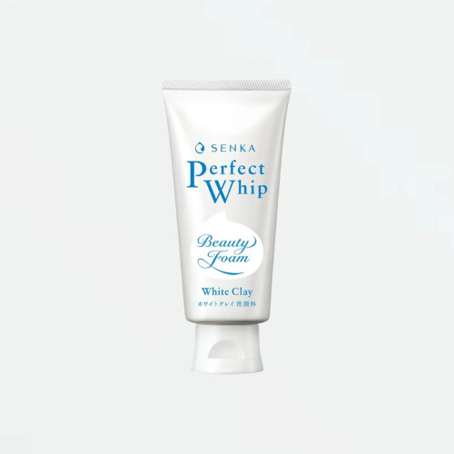 SHISEIDO SENKA PERFECT WHIP WHITE CLAY 4.23 FOAMING CLEANSER