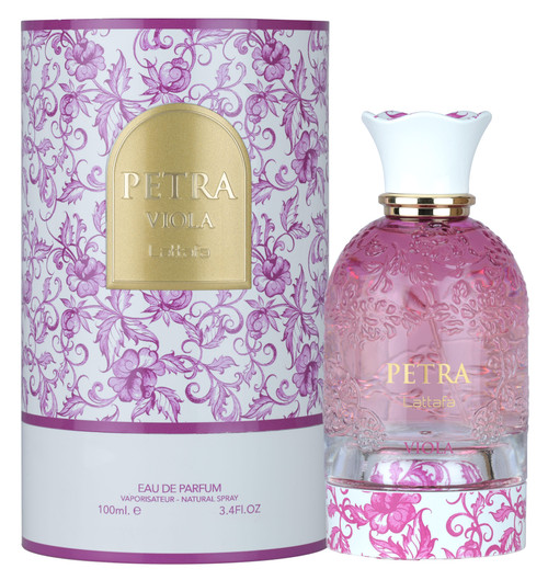 LATTAFA PETRA VIOLA 3.4 EAU DE PARFUM SPRAY FOR WOMEN