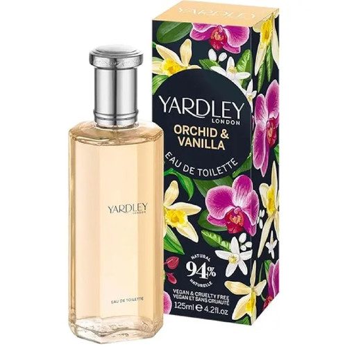 YARDLEY ORCHID & VANILLA 4.2 EAU DE TOILETTE SPRAY FOR WOMEN