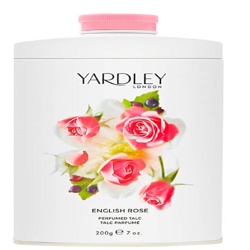 YARDLEY ENGLISH ROSE 7 OZ PERFUMED POWDER FOR WOMEN