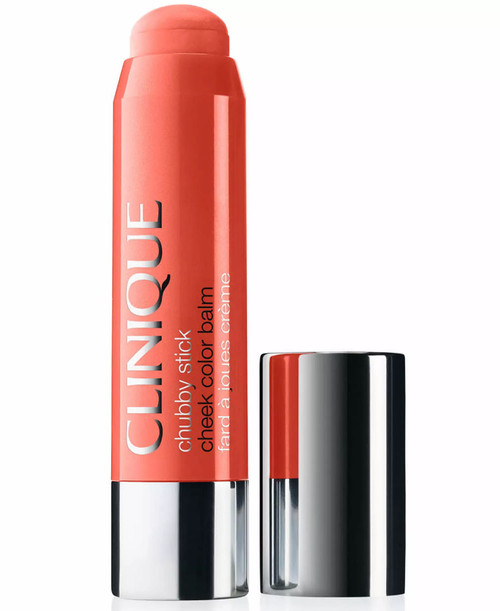 CLINIQUE 0.21 CHUBBY STICK CHEEK COLOR BALM CREAM BLUSH PLENTY O' PAPAYA