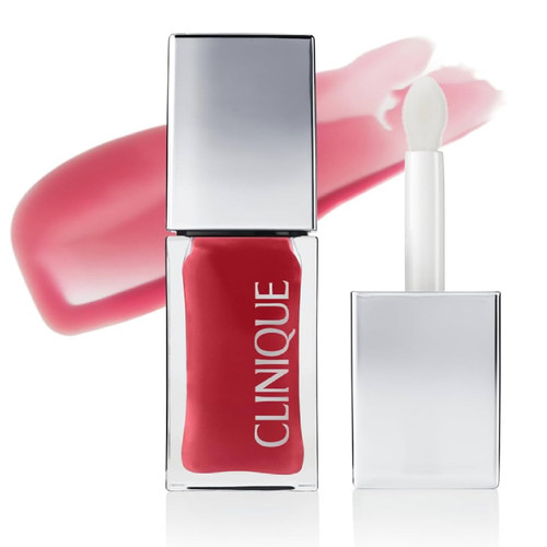 CLINIQUE 0.23 POP LIP + CHEEK OIL PINK HONEY