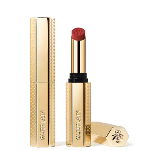 GUERLAIN HONEY-INFUSED 0.1 INTENSE LIPSTICK #599 RED ASTER