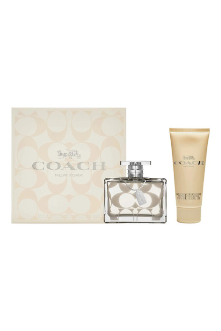 COACH SIGNATURE 2 PCS SET FOR WOMEN: 1 OZ EAU DE PARFUM SPRAY + 3.3 BODY LOTION.