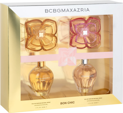 BCBG MAX AZRIA 2 PCS SET FOR WOMEN: 1.7 EAU DE PARFUM SPRAY + BON CHIC 1.7 EAU DE PARFUM SPRAY