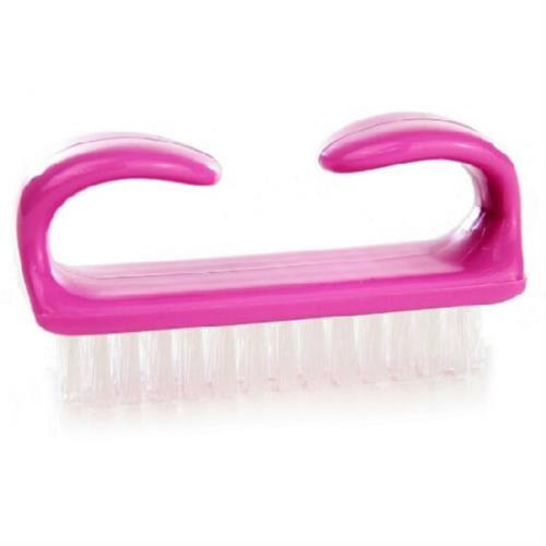 ACCA KAPPA NATURAL BRISTLES NAIL BRUSH WITH PLASTIC HANDLE ASSORTED COLORS