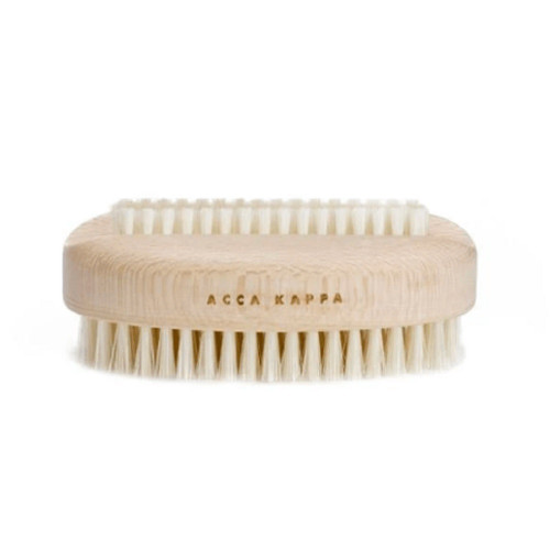 ACCA KAPPA DUAL-SIDED NATURAL BRISTLES NAIL BRUSH BEECH WOOD