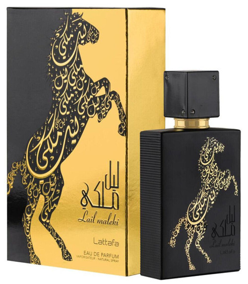 LATTAFA LAIL MALEKI 3.4 EAU DE PARFUM SPRAY FOR WOMEN LATTAFA LAIL MALEKI 3.4 EAU DE PARFUM SPRAY FOR WOMEN