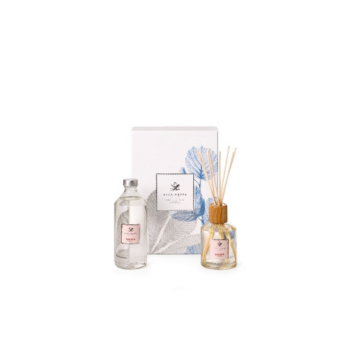 ACCA KAPPA SAKURA TOKYO HOME FRAGRANCE SET: 8.45 DIFFUSER + 16.9 REFILL + WOODEN REEDS