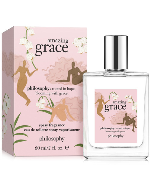 PHILOSOPHY AMAZING GRACE MELARIE ODELUSI LIMITED EDITION 2 OZ EAU DE TOILETTE SPRAY FOR WOMEN