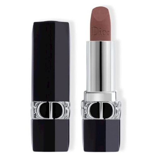 CHRISTIAN DIOR ROUGE DIOR 0.12 COUTURE COLOUR REFILLABLE VELVET LIPSTICK #300 NUDE STYLE