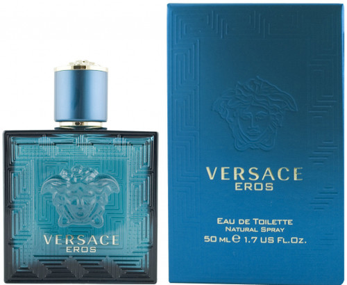 VERSACE EROS 1.7 EAU DE TOILETTE SPRAY FOR MEN VERSACE EROS 1.7 EAU DE TOILETTE SPRAY FOR MEN