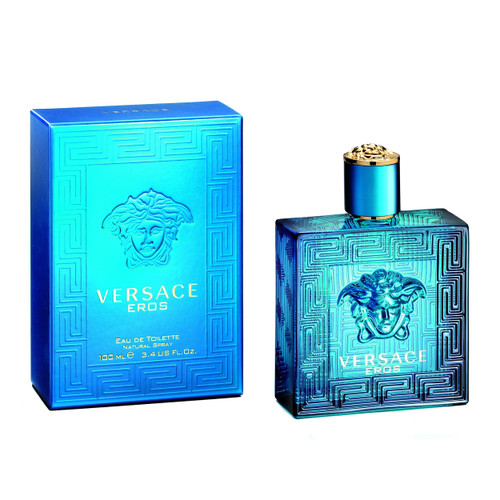 VERSACE EROS 3.4 EAU DE TOILETTE SPRAY FOR MEN VERSACE EROS 3.4 EAU DE TOILETTE SPRAY FOR MEN