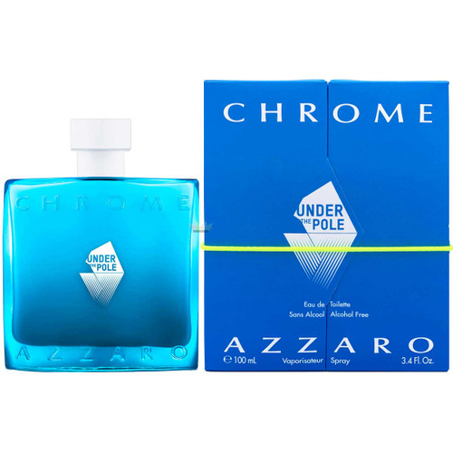 AZZARO CHROME UNDER THE POLE 3.4 EAU DE TOILETTE SPRAY FOR MEN