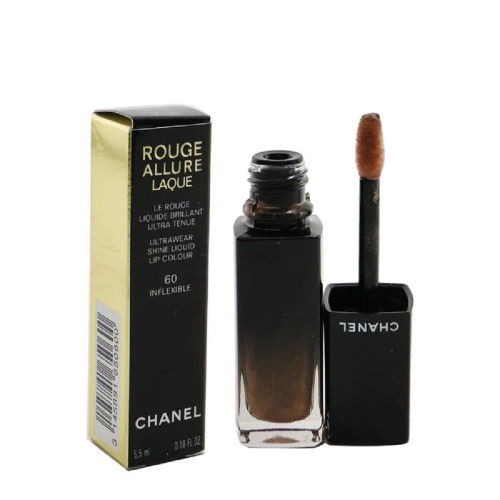 CHANEL ROUGE ALLURE LAQUE 0.18 ULTRAWEAR SHINE LIQUID LIP COLOUR #60 INFLEXIBLE