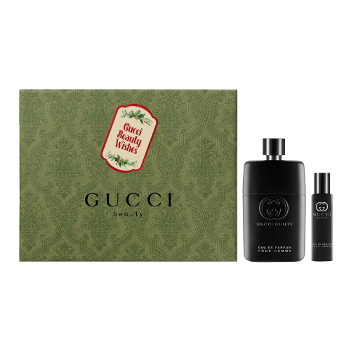 GUCCI GUILTY 2 PCS SET FOR MEN: 3 OZ EAU DE PARFUM + 0.5 EAU DE PARFUM