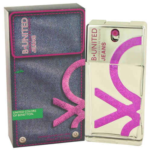 BENETTON B UNITED JEANS 3.3 EDT SP FOR WOMEN BENETTON B UNITED JEANS 3.3 EDT SP FOR WOMEN