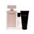 NARCISO RODRIGUEZ 3 PCS SET FOR WOMEN: 3.4 EAU DE PARFUM SPRAY + 1.6 BODY LOTION + 0.33 EAU DE PARFUM SPRAY