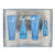 COOLWATER 4 PCS SET FOR WOMEN: 1.7 EAU DE TOILETTE SPRAY + 2.5 BODY LOTION + 2.5 SHOWER GEL + 15 ML EAU DE TOILETTE SPRAY