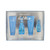 COOLWATER 4 PCS SET FOR WOMEN: 1.7 EAU DE TOILETTE SPRAY + 2.5 BODY LOTION + 2.5 SHOWER GEL + 15 ML EAU DE TOILETTE SPRAY