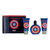 MARVEL CAPTAIN AMERICA 3 PCS SET FOR MEN: 3.4 EAU DE TOILETTE + 3.4 SHOWER GEL + 3.4 AFTER SHAVE BALM