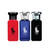 RALPH LAUREN POLO 3 X 1 OZ EAU DE TOILETTE SPRAY SET FOR MEN: BLUE + BLACK + RED