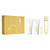 MICHAEL KORS SEXY AMBER 4 PCS SET FOR WOMEN: 3.4 EAU DE PARFUM SPRAY + 3.4 SHOWER GEL + 3.4 BODY LOTION + 0.17 EAU DE PARFUM