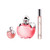 NINA RICCI NINA 3 PCS SET FOR WOMEN: 2.7 EAU DE TOILETTE SPRAY + 0.34 EAU DE TOILETTE ROLLERBALL + 0.14 EAU DE TOILETTE
