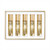 CREED 5 * 0.33 EAU DE PARFUM SPRAY SET FOR WOMEN: AVENTUS FOR HER + LOVE IN WHITE + WIND FLOWERS + ROYAL PRINCESS OUD + SPRING FLOWER