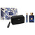 VERSACE DYLAN BLUE 3 PCS SET FOR MEN: 3.4 EAU DE TOILETTE SPRAY + 0.3 EAU DE TOILETTE SPRAY + POUCH