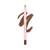 KYLIE JENNER 0.04 GEL EYELINER PENCIL #003 CHOCOLATE BROWN