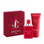 JIMMY CHOO MAN EXTREME 2 PCS SET: 1.7 EAU DE PARFUM SPRAY + 3.3 ALL OVER SHOWER GEL