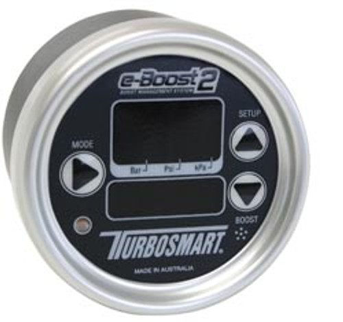 E-Boost 2 Boost Controller & Gauge 66mm (2 5/8") Black / Silver