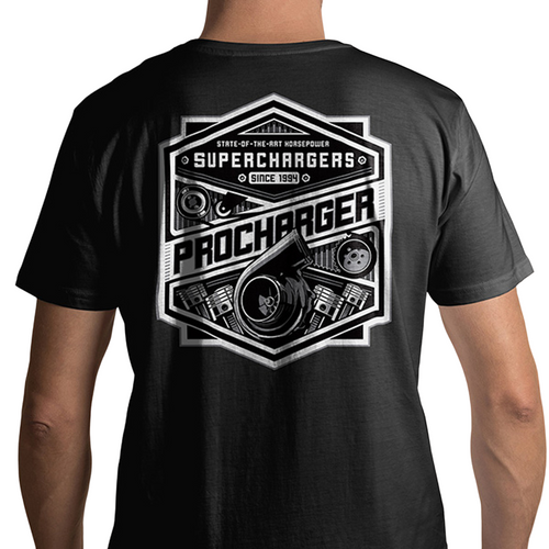 ProCharger T-Shirt Belts & Pulleys Black - Medium