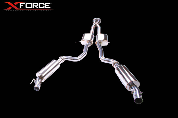 X-Force STAINLESS STEEL 3" CAT-BACK SYSTEM