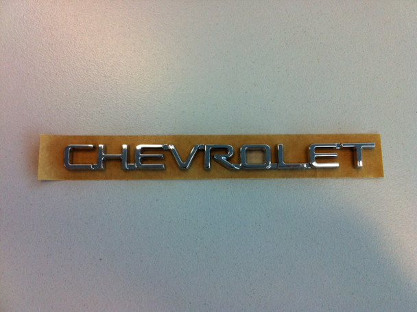 Chrome Chevrolet Badge