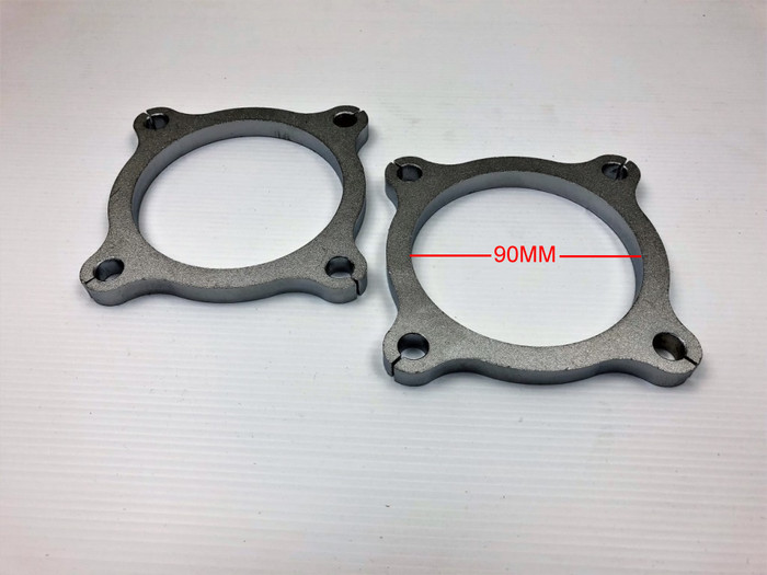 REX Flange Steel Square 3.5" - 4 Hole