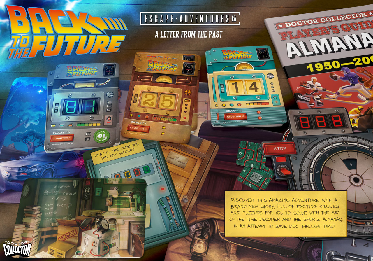 Escape game Retour vers le Futur – Une lettre du passé (anglais) - Pop Art  Factory