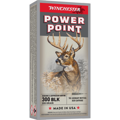 WIN PWR PNT 300BLK 200GR SS 20 Rounds