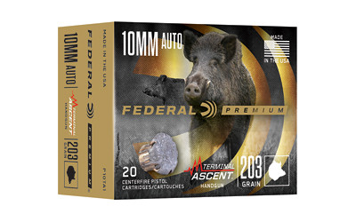 FED TERM ASCENT 10MM 203GR 20 Rounds