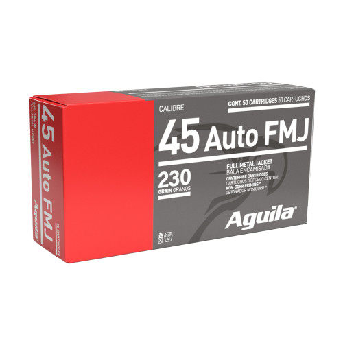 AGUILA 45ACP 230GR FMJ 50 Rounds