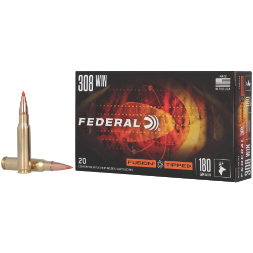 FED FUSION TIP 308WIN 180GR 20 Rounds