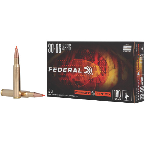 FED FUSION TIP 30-06SPG 180GR 20 Rounds