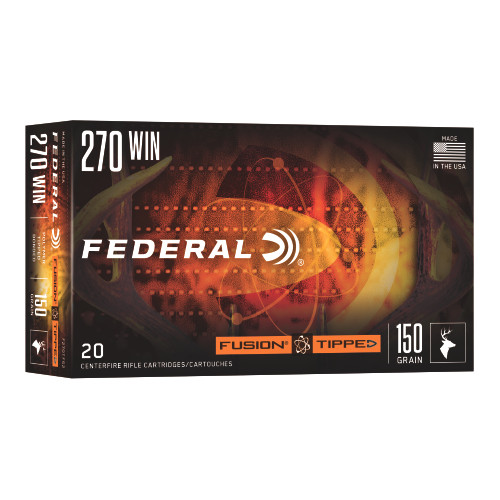 FED FUSION TIP 270WIN 150GR 20 Rounds