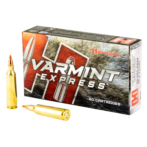 HRNDY 22-250 55GR VMAX 20 Rounds