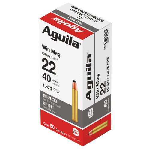 AGUILA 22WMR 40GR SP 50 Rounds