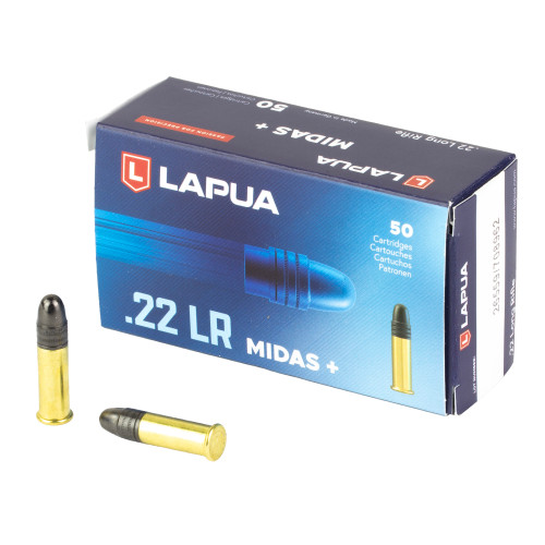 LAPUA MIDAS+ 22LR 40GR 50 Rounds